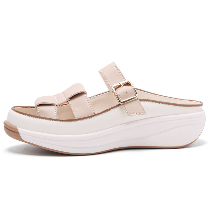 Reivantix Reivanti Slide Slippers Women's Beige Brown