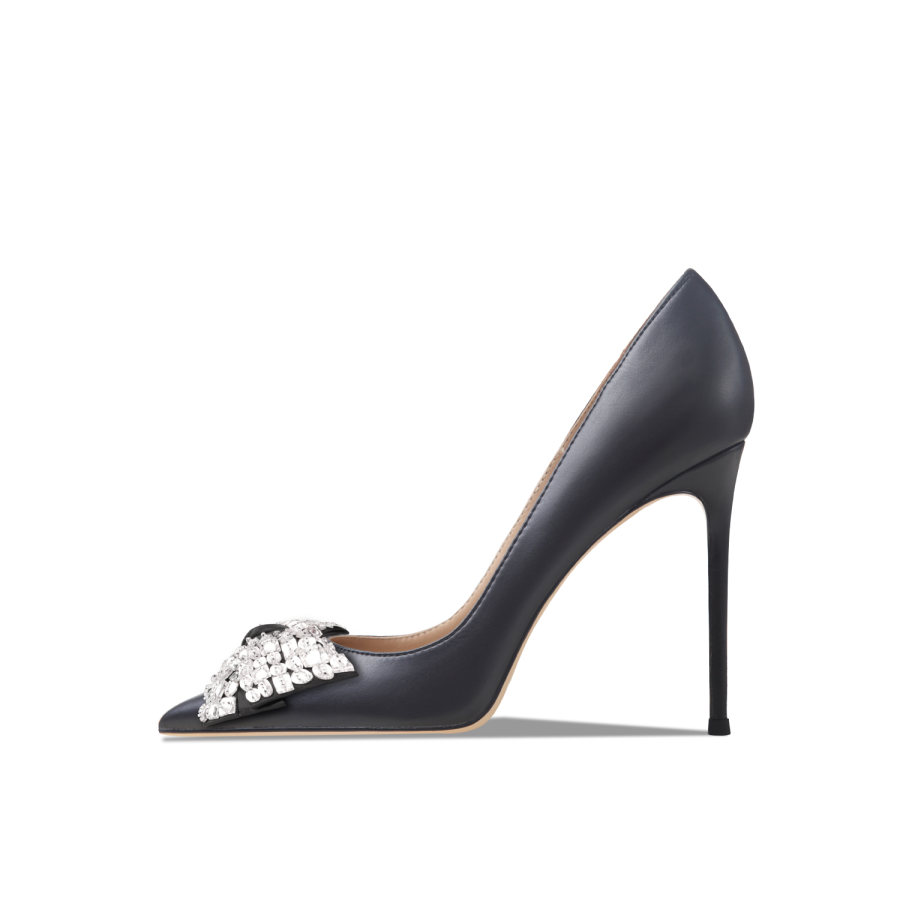 Suyymakk Slim Heel High Heels Women's Black