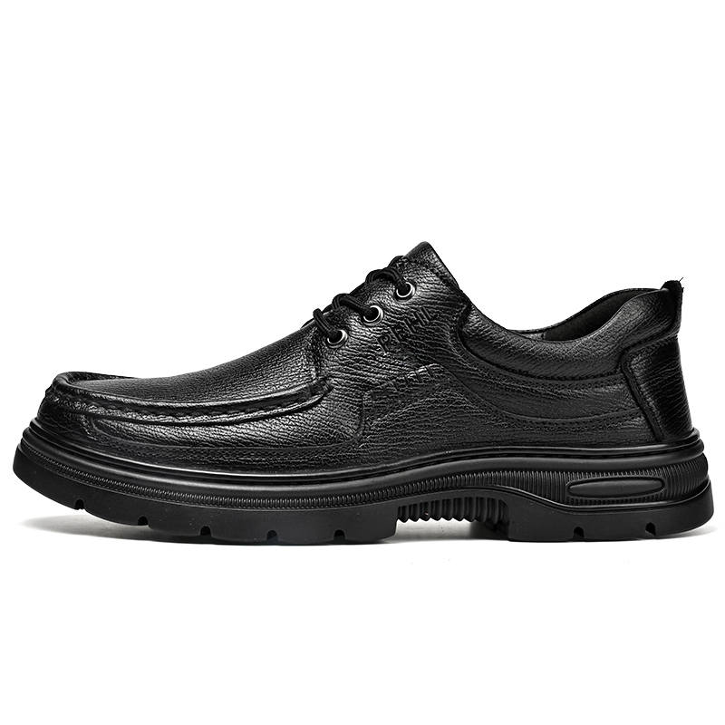 PEHL Casual Leather Shoes Men's Low Top