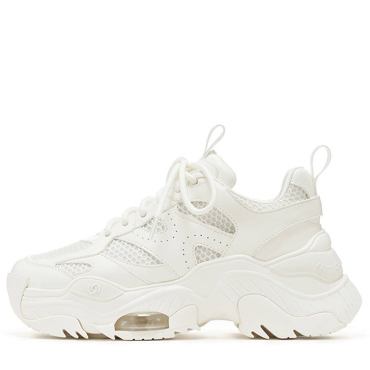 VITTORIO VENTURA Cow Leather Chunky Sneakers Women's