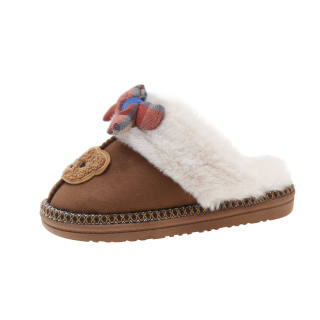 CZRSK Quiet Abrasion Resistant Closed Toe Slippers Women's