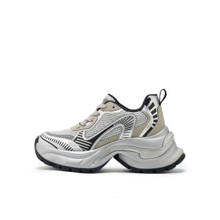 Talitaqoom Low top Chunky Sneakers Women's Silver