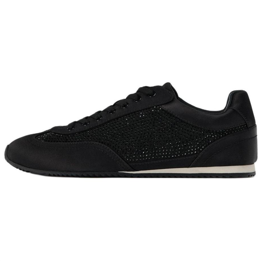 ZARA Abrasion Resistant Low top Casual Shoes Women's Black