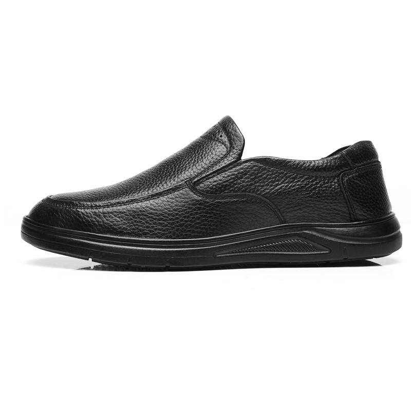 LUOMENG LUOMENG Casual Leather Shoes Men's Low Top