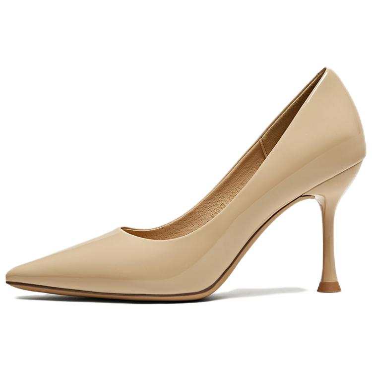 BASTO Large Women's Lead Slim Heel High Heels 8.5cm Women's