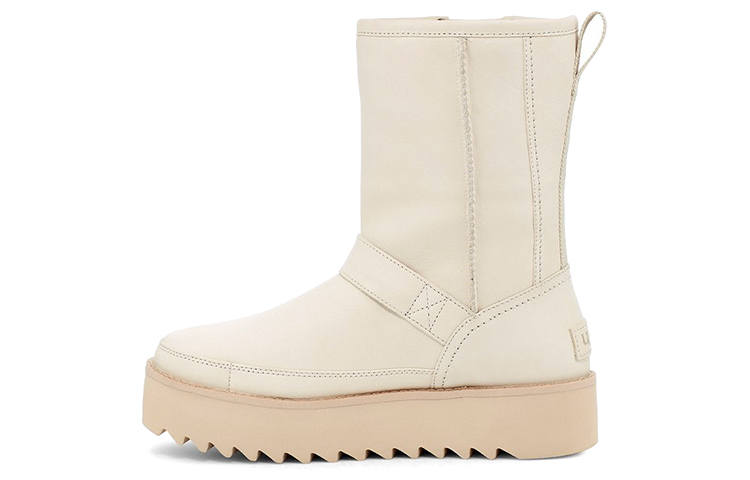UGG UGG Classic Rebel Biker Short Boot 'Bone' Women's