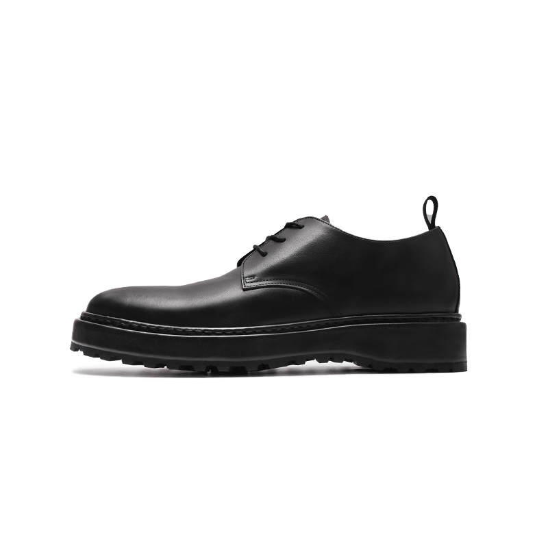 Viplander Horse Leather Casual Shoes Men's Black