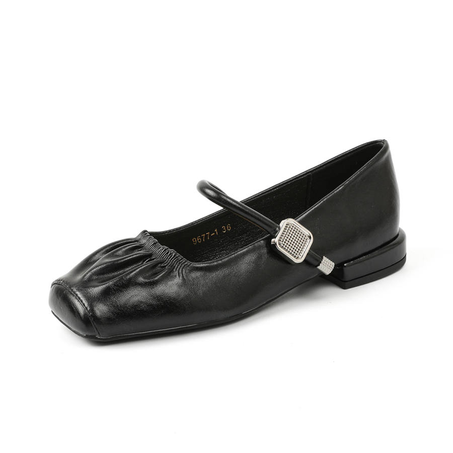 Bamiti Chunky Heel Mary Jane Shoes Women's