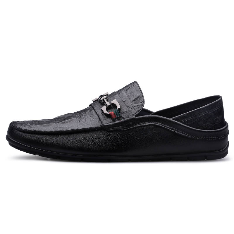 CITONGXIANSHENG Cow Split Leather Casual Shoes Men's
