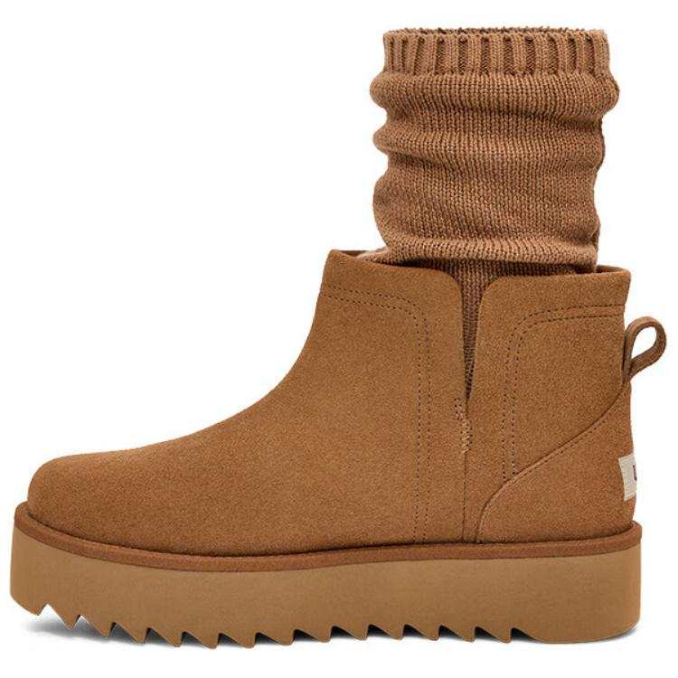 UGG UGG Classic Novelty Short Snow Boots Unisex Brown