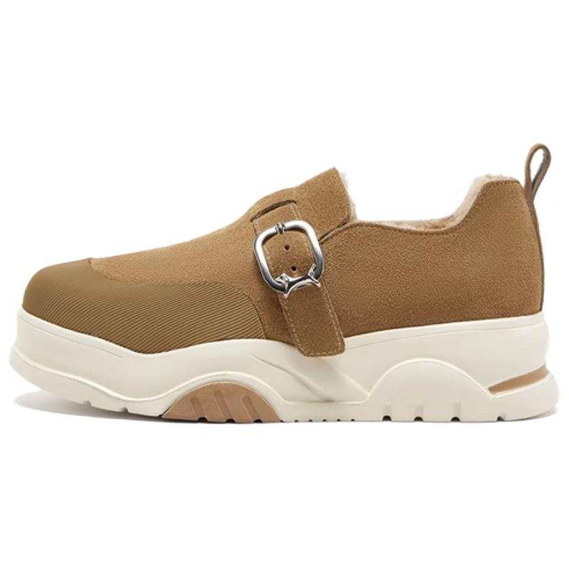 Hush Puppies Cow Split Leather Abrasion Resistant Low top Casual Shoes Women's