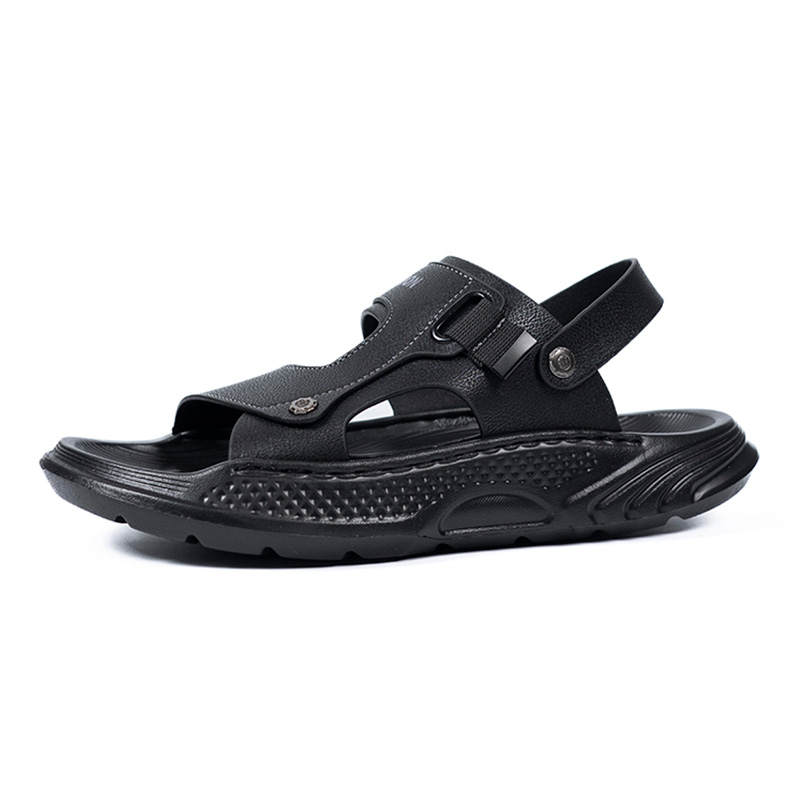 POPULAR ROUSE PR POPULAR ROUSE PR Microfiber Leather Beach Sandals Men's