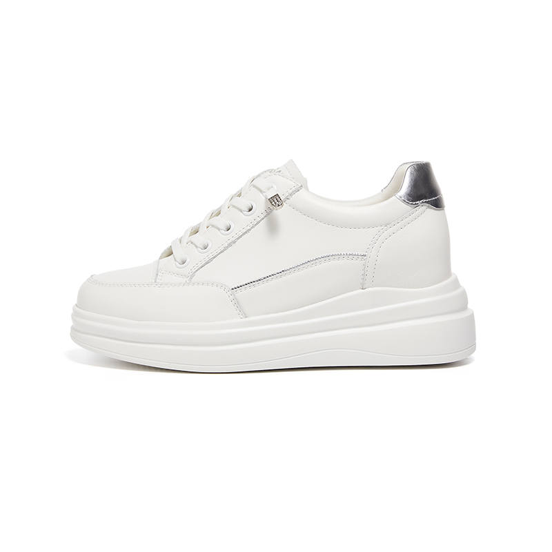 ST&SAT Cow Leather Low top Skateboard Shoes Women's
