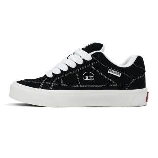 BURGERHOUSE Coverage, Thermal Impact Resistance Low top Skateboard Shoes Unisex Black White