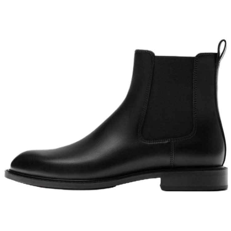 ZARA ZARA Short Chelsea Boots Men's Black