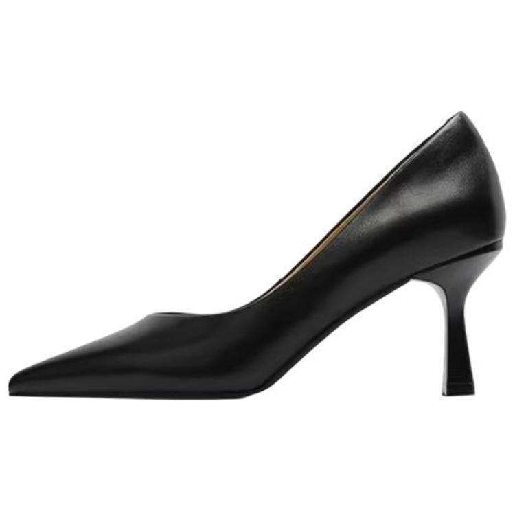 HARSON Slim Heel High Heels 7.5cm Women's Black