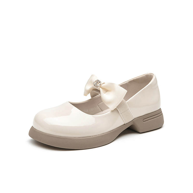 DUSTO Pu Chunky Heel Mary Jane Shoes 3.6cm Women's