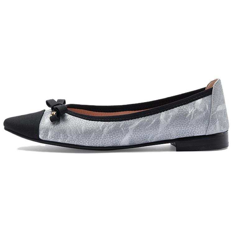 Le Saunda Textile, Cow Leather Casual Shoes Women's
