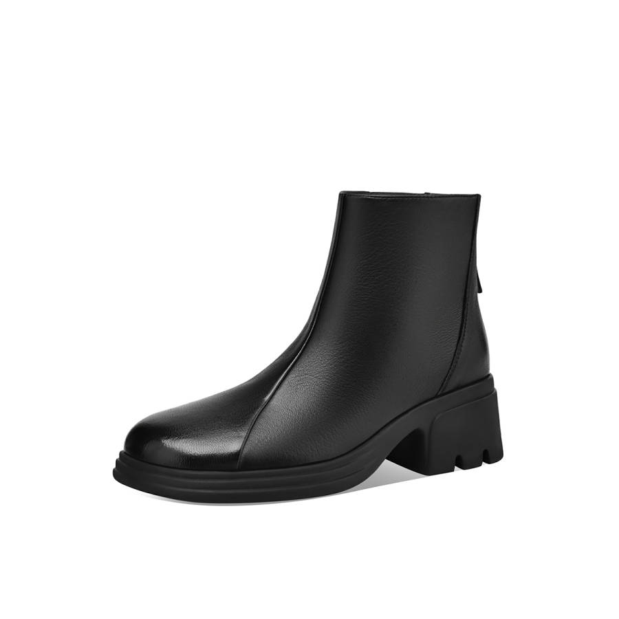 BOERDIQI Sheepskin Ankle Boots 5.2CM Women's