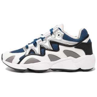 Sandro Low top Chunky Sneakers Men's White Blue