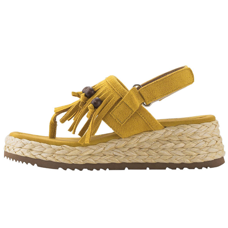 MIAOLV Peninsula Iron Box PU Synthetic Leather One Strap Sandals Women's