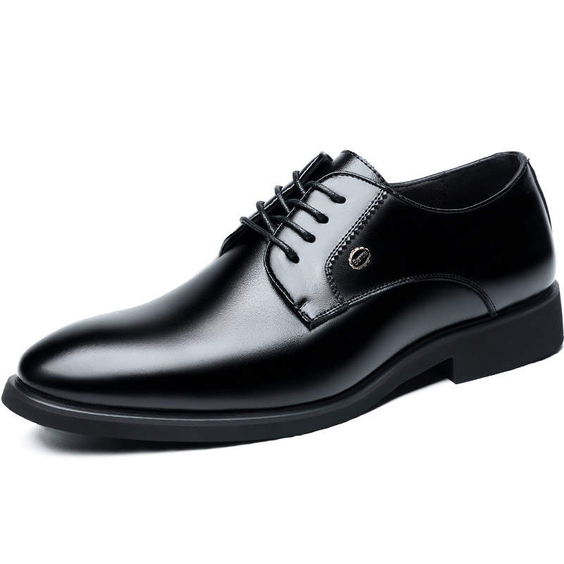 BATUTENG Dress Shoes Men's Low Top Black/Brown