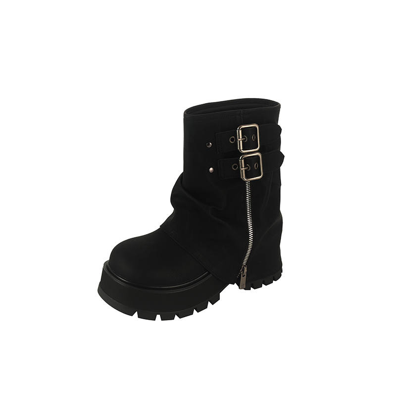 Ruby L Ruby L Cow Leather Ankle Boots 6.5cm Women's