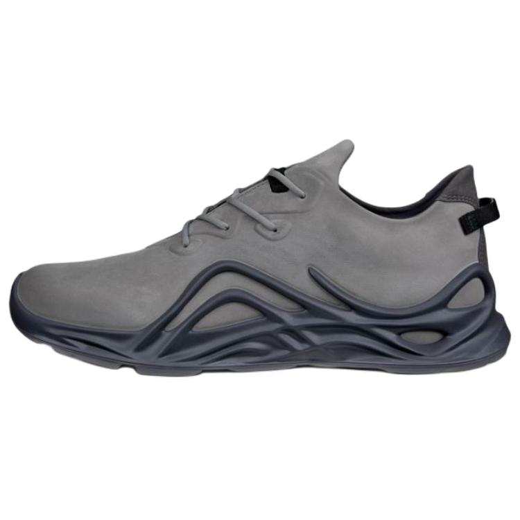 Ecco Ecco Biom Infinite Leather Low top Casual Shoes Men's Gray