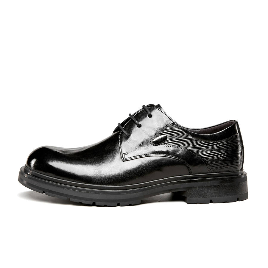 YEARCON Cow Leather Dress Shoes Men's