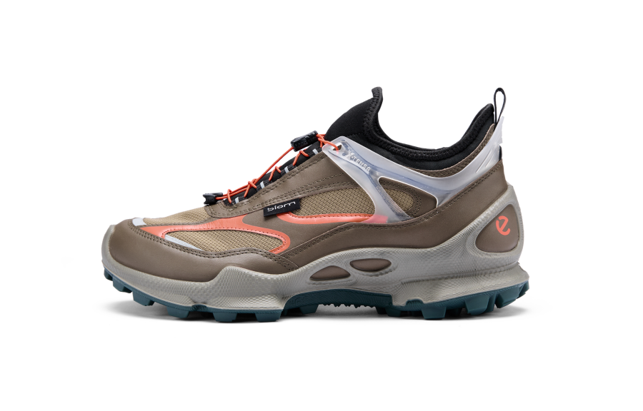 Ecco Biom C Trail Low top Outdoor Shoes Men's Army Green/Anise Brown/Pumpkin 803384
