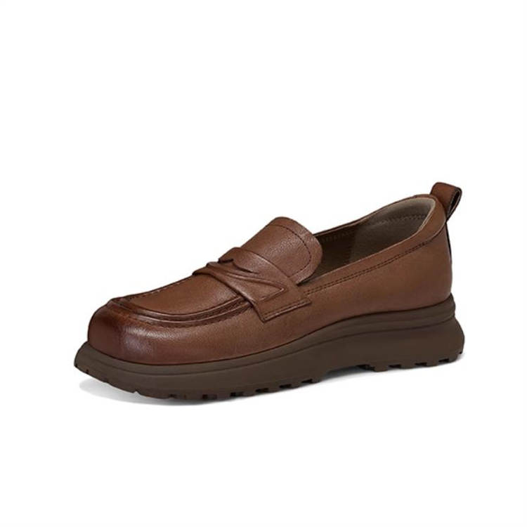 JESSICA SOPHIA Loafers Women's Black/Light Coffee