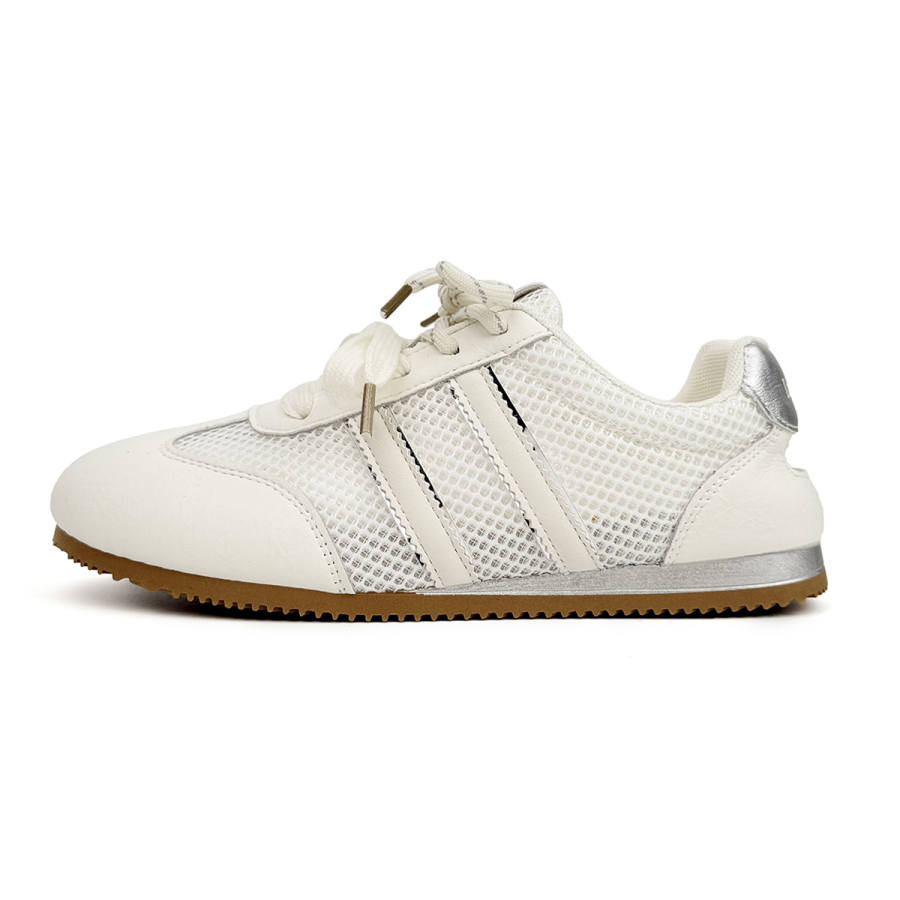 La Chapelle Abrasion Resistant Rebound Low Top Casual Shoes Women's White