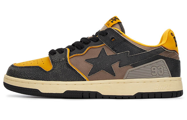 A BATHING APE A BATHING APE Sk8 Sta 'Yellow Brown'