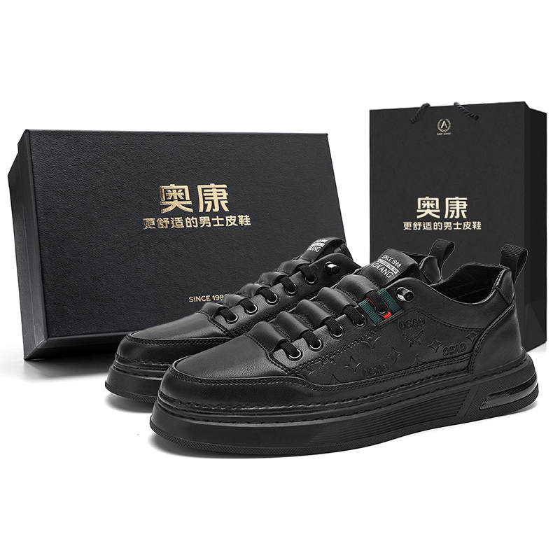 AOKANG Cushioning Abrasion Resistant Lightweight Low top Casual Shoes Men's Exclusive Box