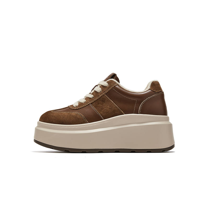 ST&SAT Synthetic Leather, Split Cow Leather Slip Resistant Slip Resistant Low top Casual Shoes Women's