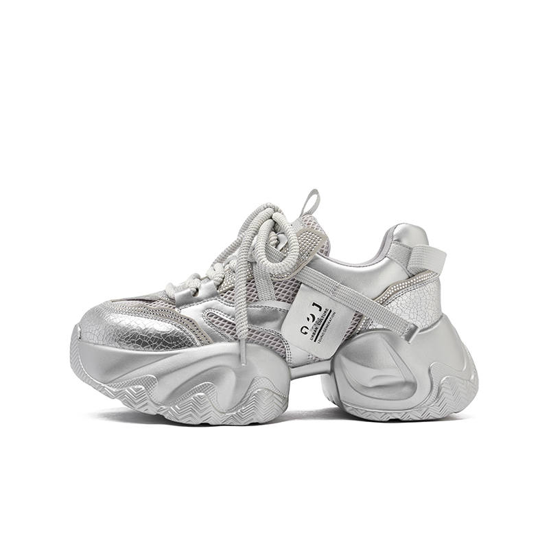 JOSINY Abrasion Resistant Slip Resistant Low top Chunky Sneakers Women's