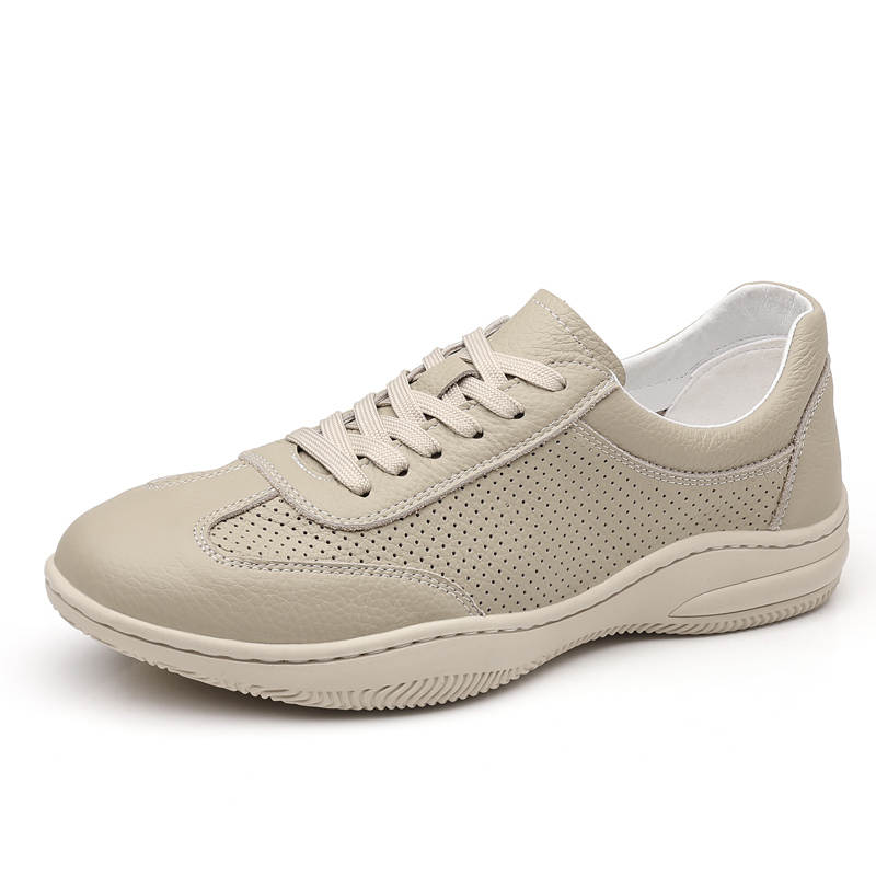 KACHILANG Cow Leather Low top Casual Shoes Men's