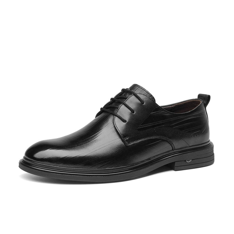 Spider King Dress Shoes Men's Low Top Black/Brown