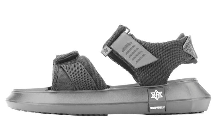 NORVINCY Street Seaside Sports Hook and Loop Beach Sandals Unisex