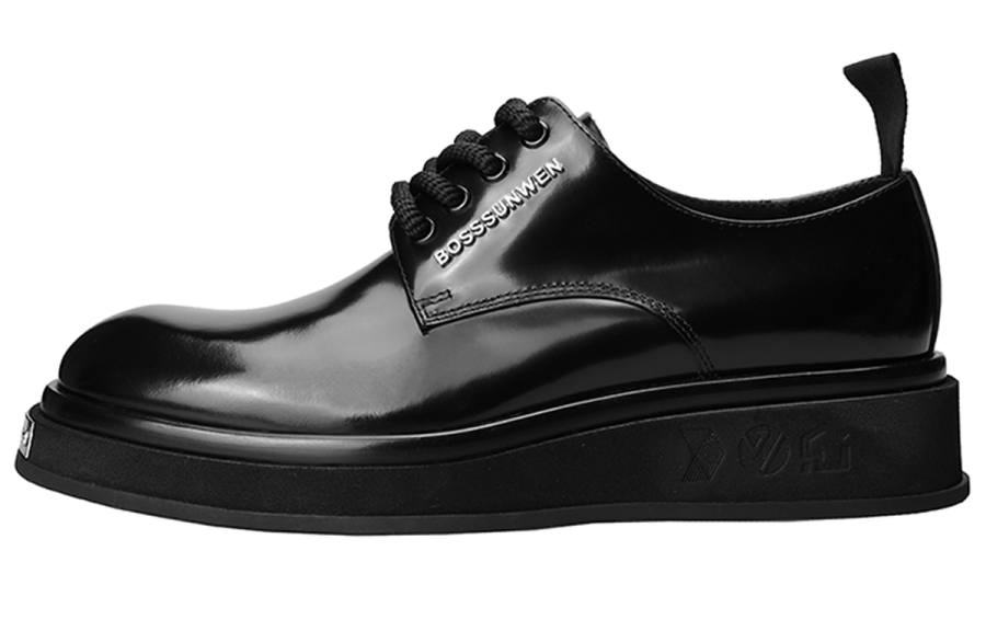 BOSSSUNWEN Dress Shoes Men's Black