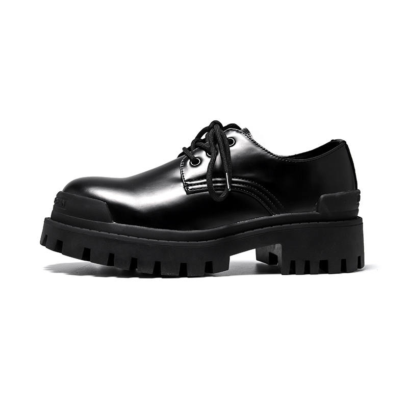 SHUPATE Cow Leather Casual Shoes Men's Black