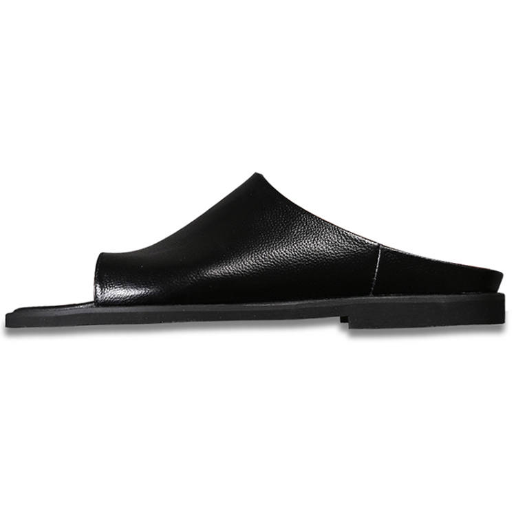 GZZ Slip Resistant Abrasion Resistant Slip Resistant Abrasion Resistant Slide Slippers Men's Black