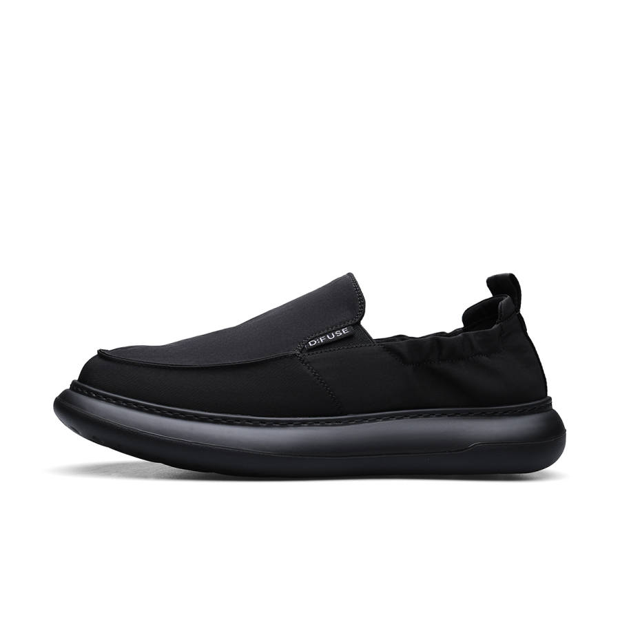 D:FUSE SCANDINAVIA D FUSE SCANDINAVIA Fabric Low top Casual Shoes Men's Black