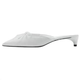 MANGO Closed Toe Slippers Women's White