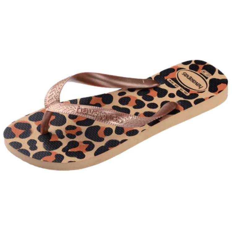 Havaianas Abrasion Resistant Flip Flops Women's Brown