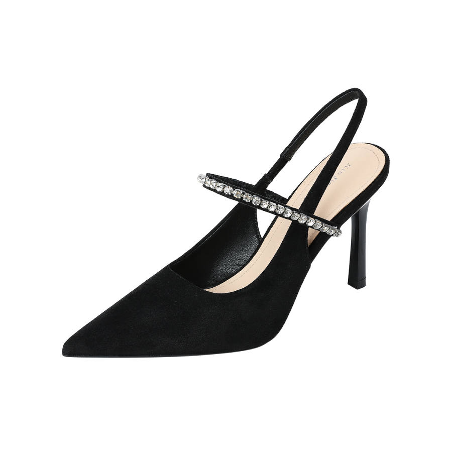 YAFEI XUANYU Microfiber Leather High Heels Women's