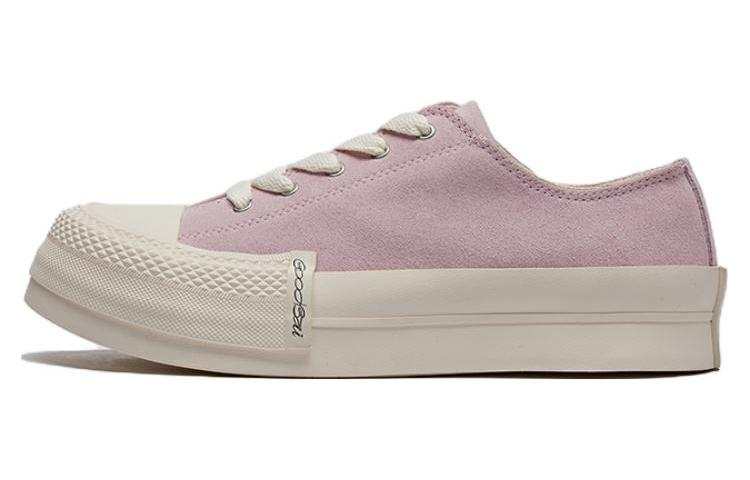 GOOD BAI The Band Cow Suede Stylish Skateboarding Shoes Unisex Pink