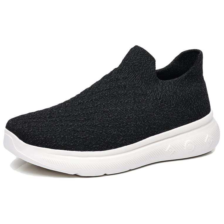 AOKANG Trendy Collection Fabric Breathable Low top Casual Shoes Men's Black