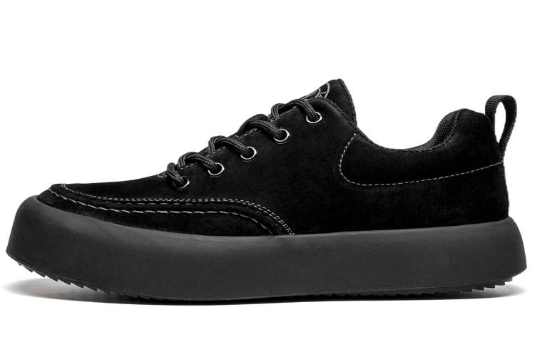 LEAVELAND Pigskin Low top Casual Shoes Men's
