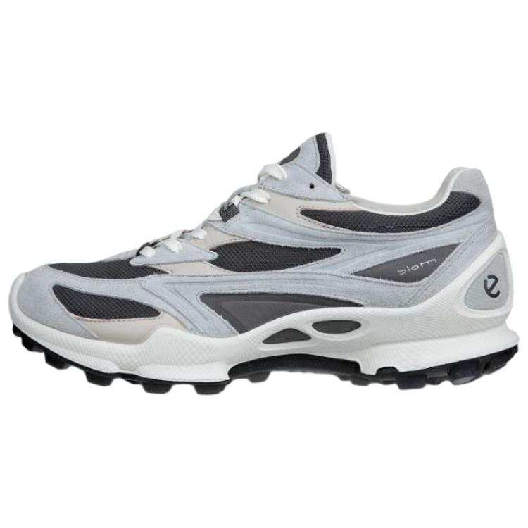 Ecco Biom C Trail Leather Low top Casual Shoes Men's Gray